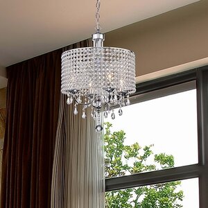 Oldman 4-Light Crystal Chandelier