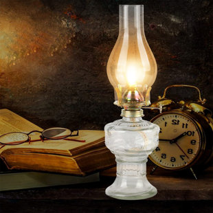 Globe Oil Lantern 10.5"H Antique Finish over Solid Brass Rustic Non electric 