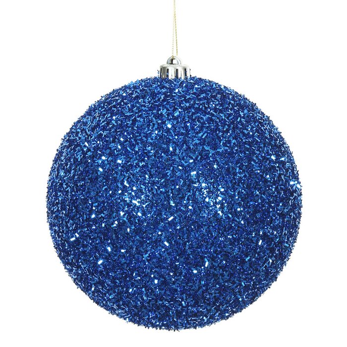 The Holiday Aisle® Tinsel Ball Ornament | Wayfair