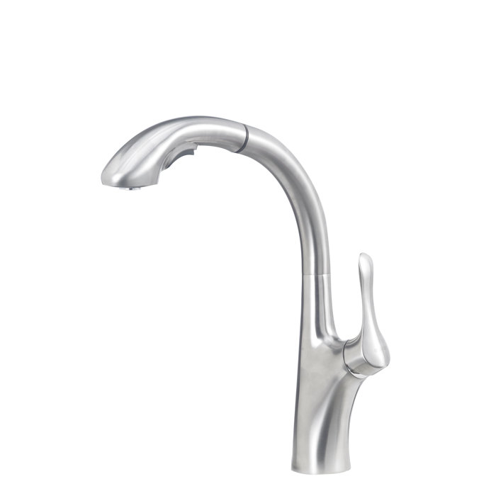 Blanco Napa Pull Out Single Handle Kitchen Faucet Wayfair