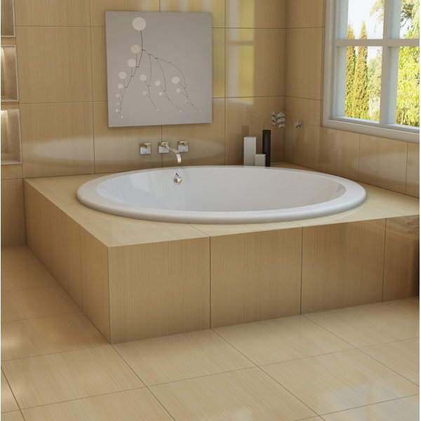Americh Etoile 69 69" x 69" Drop In Soaking Bathtub ...