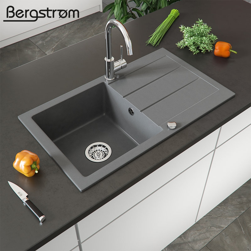 Garten Living 1 Becken Einbau Küchenspüle Conness | Wayfair.de