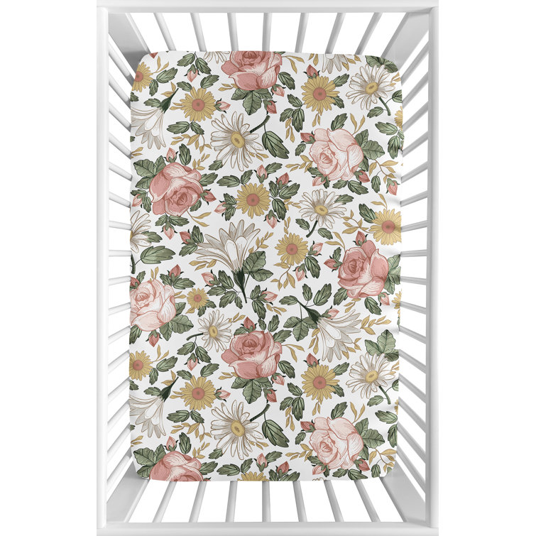 patterned crib sheets