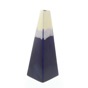 Pyramid Gloss Ceramic Table Vase