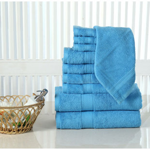 Teal Bathroom Towel Set Sevenstonesinc Teal Bathroom Towels Wayfair