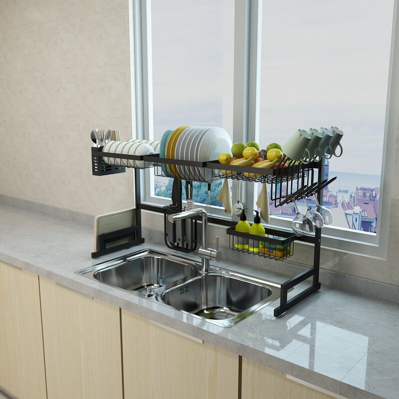 Featured image of post Stainless Steel Two Tier Dish Rack