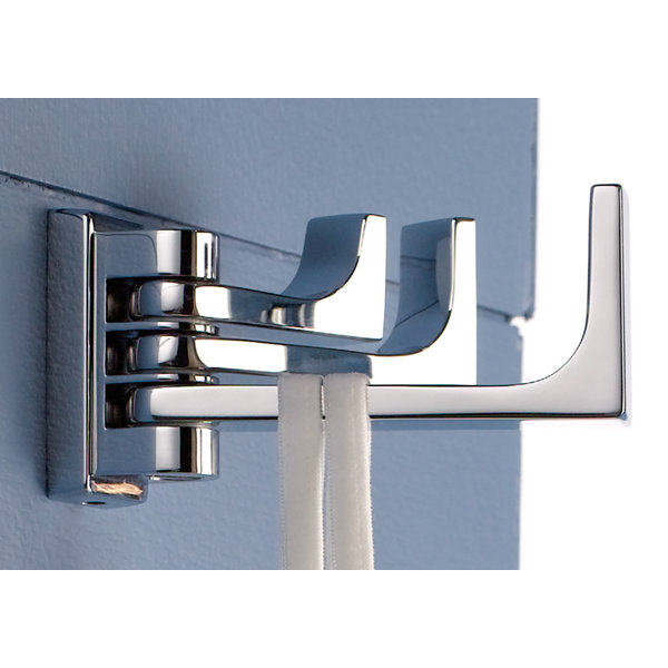 Ginger Frame Triple Pivoting Wall Mounted Robe Hook Reviews Wayfair