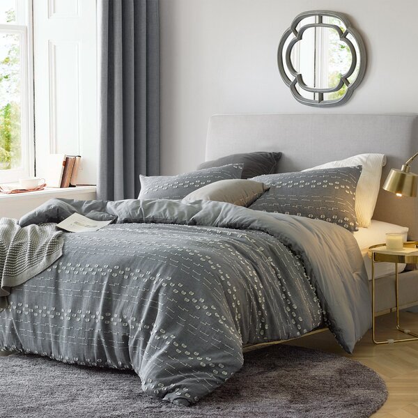 Shiffer Textured Duvet Cover Set Joss Main