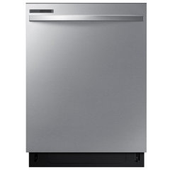 dishwasher with disposer built in