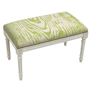 Go to store & view more images Bungalow Rose Frey Upholstered and Wood Bench