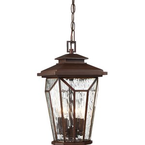 Auberkonos 4-Light Outdoor Hanging Lantern