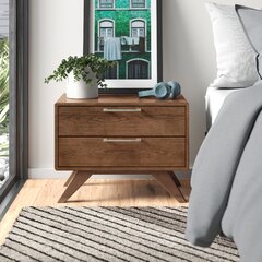 Modern Espresso Wood Nightstands Allmodern