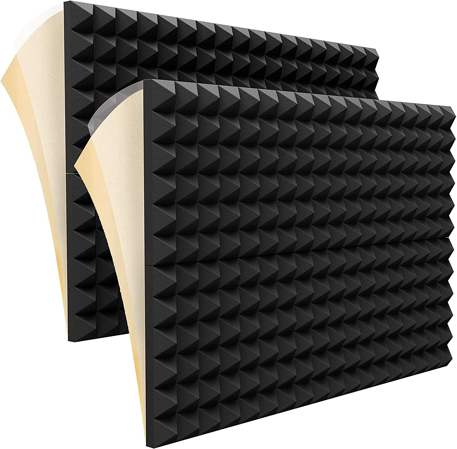 yuzhuoyongchi 12 Pack Self Adhesive Sound Proof Wall Panels, 2