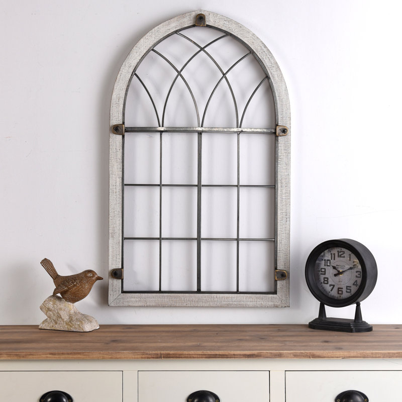 Gracie Oaks Colonial Window Arch Panel Wall Decor Wayfair