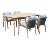 Rosecliff Heights Thibault Rectangular6 Person 67 Longacaciadining Set With Cushions Wayfair