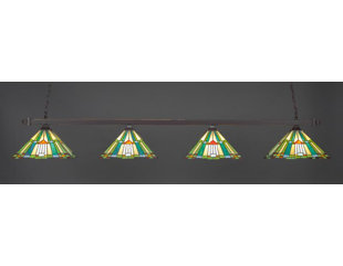 Go to store & view more images Red Barrel Studio Aptos 4-Light Billiard/Island Pendant