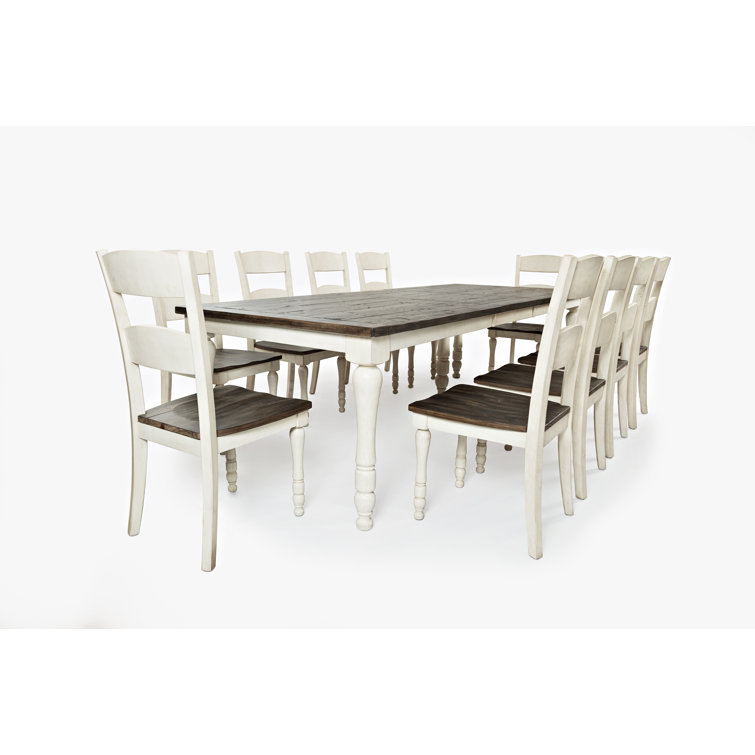 Sand & Stable Westhoff Extendable Pine Solid Wood Dining Table