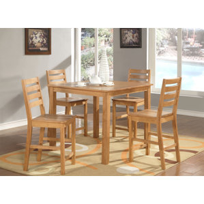 Caf? 5 Piece Counter Height Dining Set by Wooden Importers
