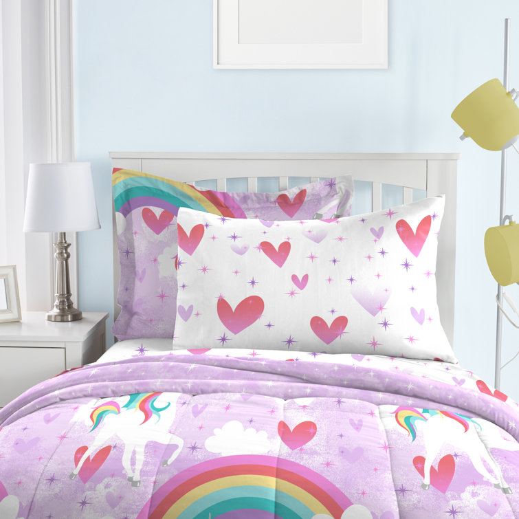 rainbow unicorn sheets