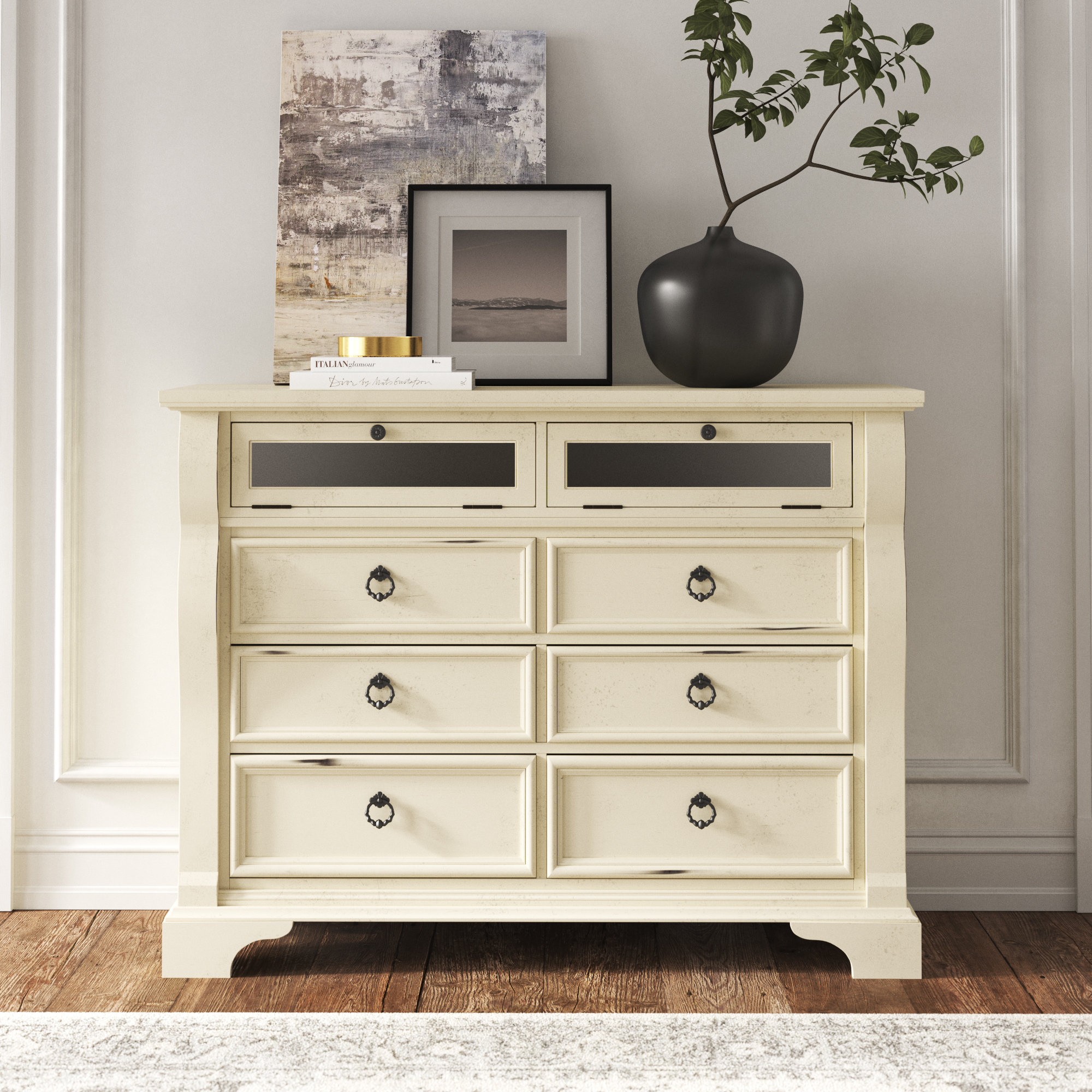Kelly Clarkson Home Metronome 6 Drawer Double Dresser Reviews Wayfair