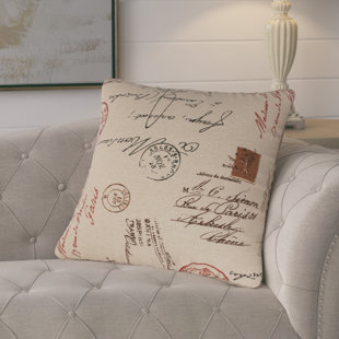 Natural Linen Throw Pillow Wayfair