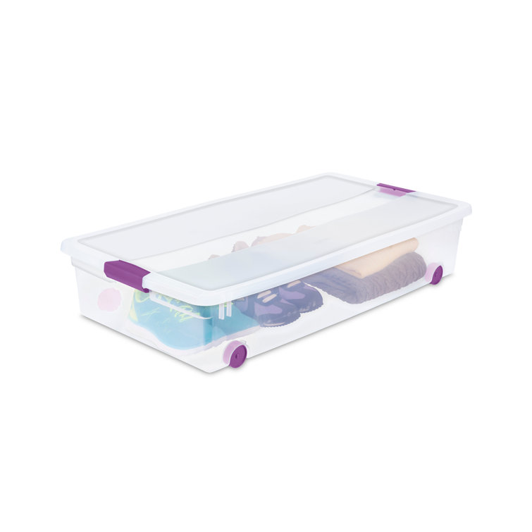 sterilite bins with wheels