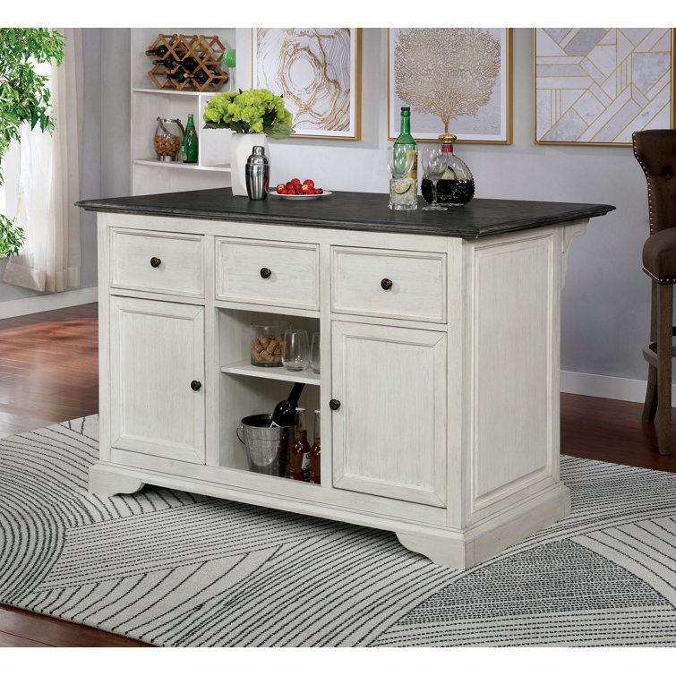 August Grove Curtin Kitchen Island Wayfair