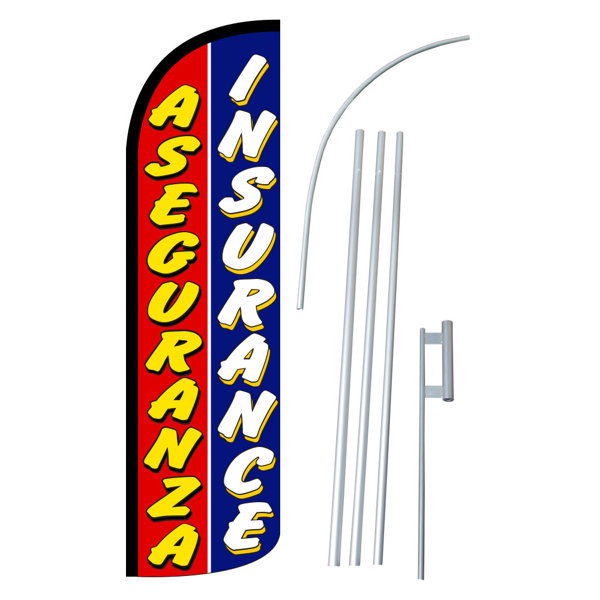Neoplex Aseguranza Insurance Polyester 180 X 30 In Flag Set Wayfair