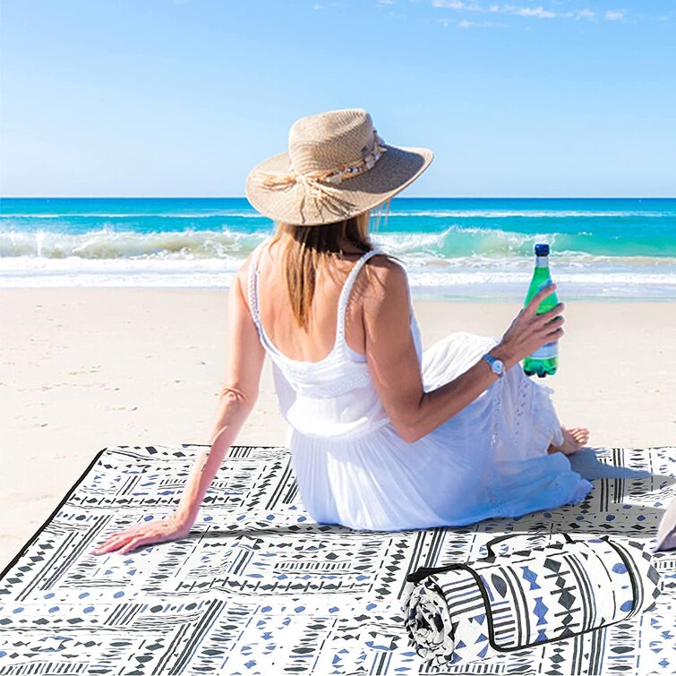 Extra Large Waterproof Picnic Blanket Mat Travel Outdoor Beach Camping Soft Mats 