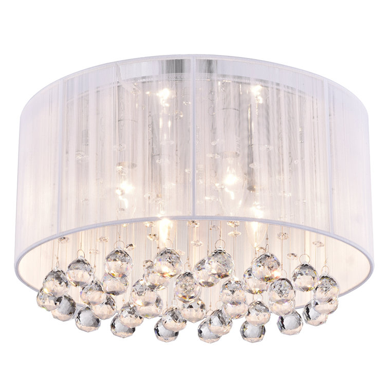 Hanna 4 light flush mount clearance
