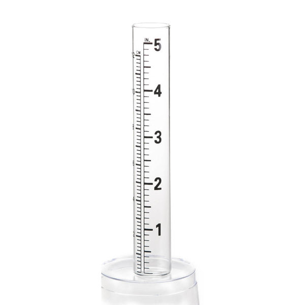 Easy Read Design w// Floating Marker NEW Set//2 Waterfall Stylish Rain Gauge