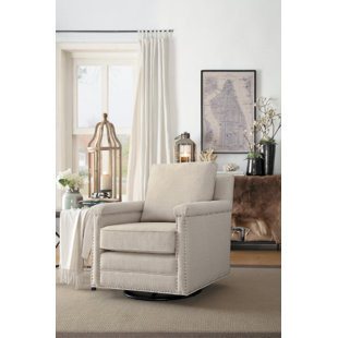 Kingsteignt Swivel Armchair by Three Posts Best Design
