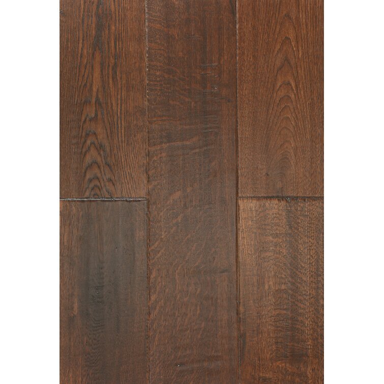 East West Sango Premier European Oak 0.5” Thick x 7 ” Wide x Varying Length Engineered  Hardwood Flooring | Wayfair