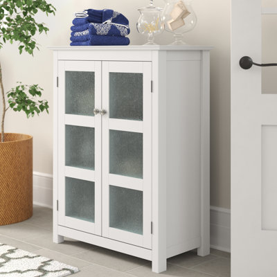 (INCOMPLETE) Leist 2-Door Freestanding Floor Storage Cabinet with 2 Adjustable Shelves