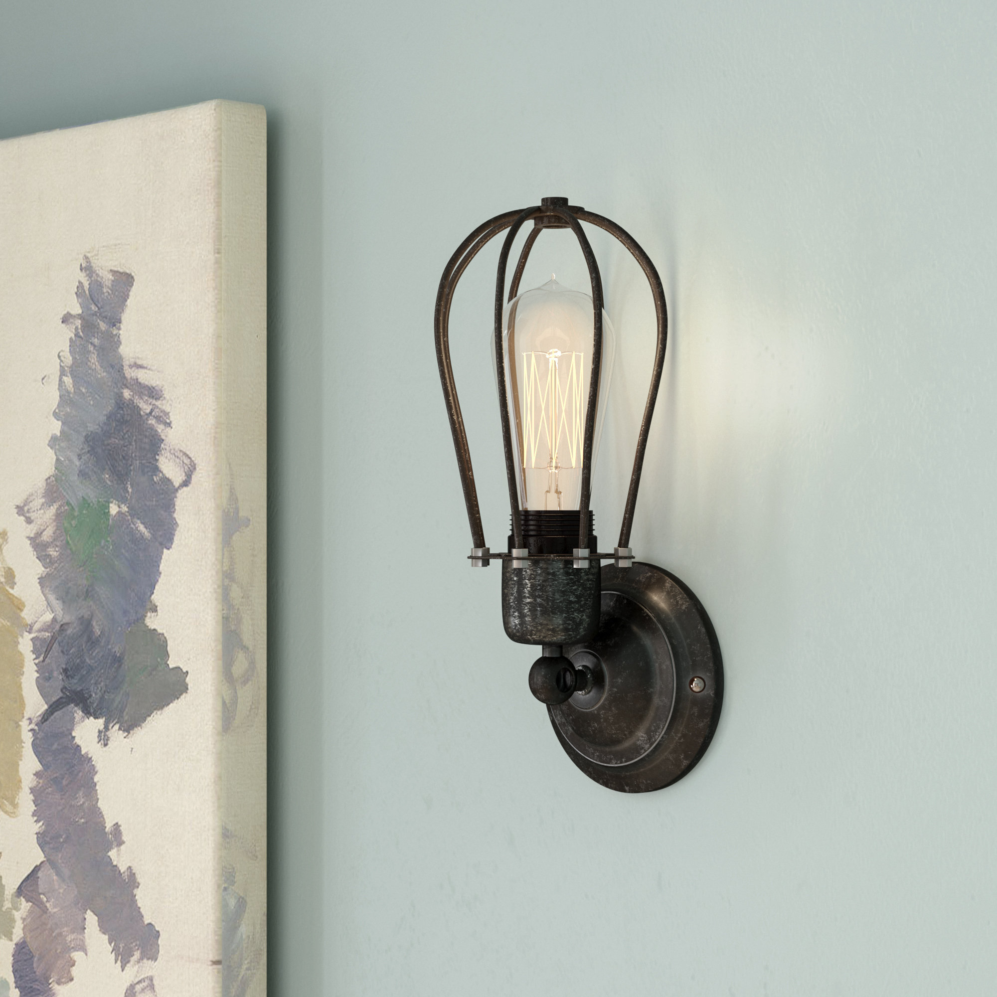 Trent Austin Design Deandra 1 Light Armed Sconce Reviews Wayfair