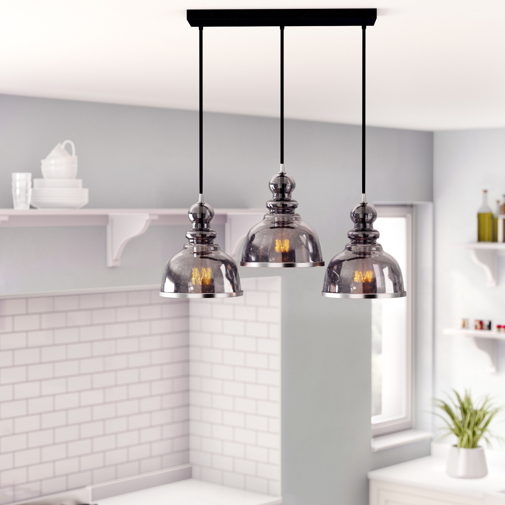 3 Barn Industrial Pendant Lighting For Kitchen Island 3 Light Pendant Lights Lamps Lighting Ceiling Fans Ceiling Fixture