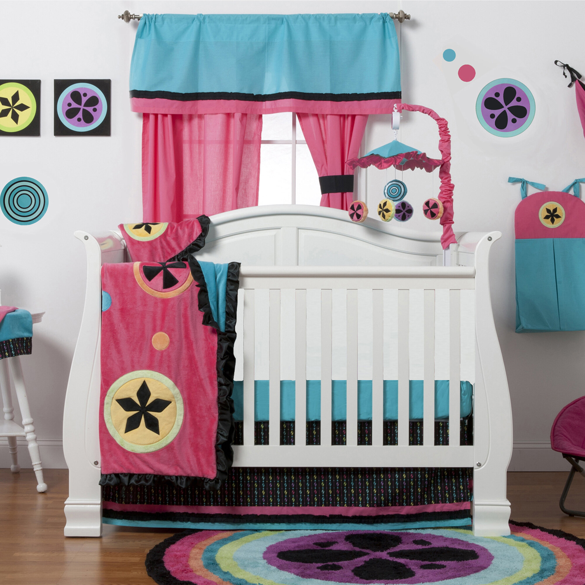 One Grace Place Magical Michayla Crib Bedding Set Wayfair