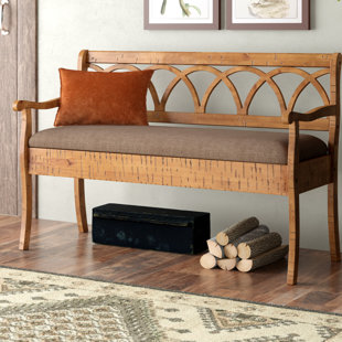 Go to store & view more images Loon Peak Redcloud Wood Storage Bench
