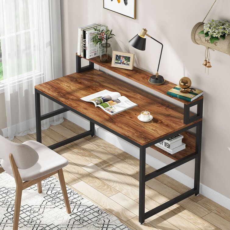 h shaped desk