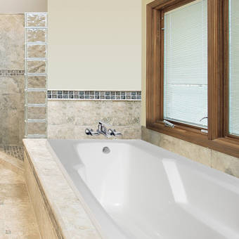 Americh Brisa Luxury Series 66 X 44 Drop In Whirlpool Bathtub Wayfair