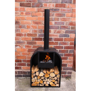 Outdoor Fireplaces You Ll Love Wayfair Co Uk Arno Fireplace Steel Charcoal Wood Burning Outdoor