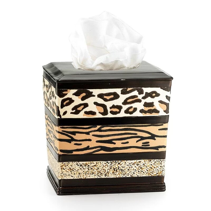 animal tissue box cover