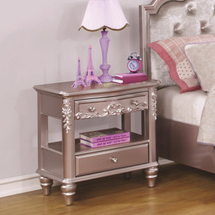 Go to store & view more images Cecere 2 Drawers Nightstand by Rosdorf Park