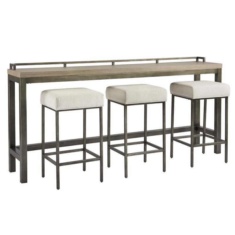 Foundry Select Susan Console Table and Stool Set & Reviews ...