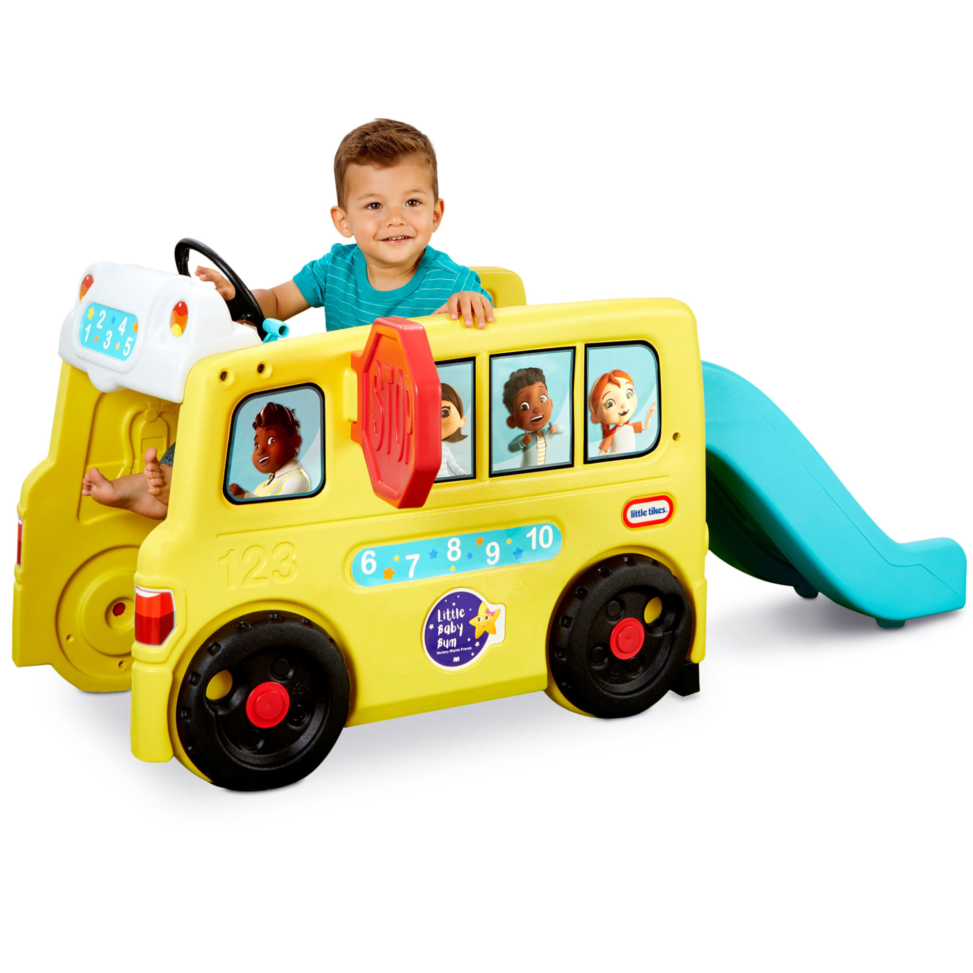 little tikes car with slide