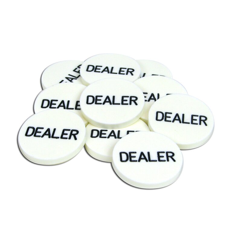 Trademark Poker Professional Dealer Button W 