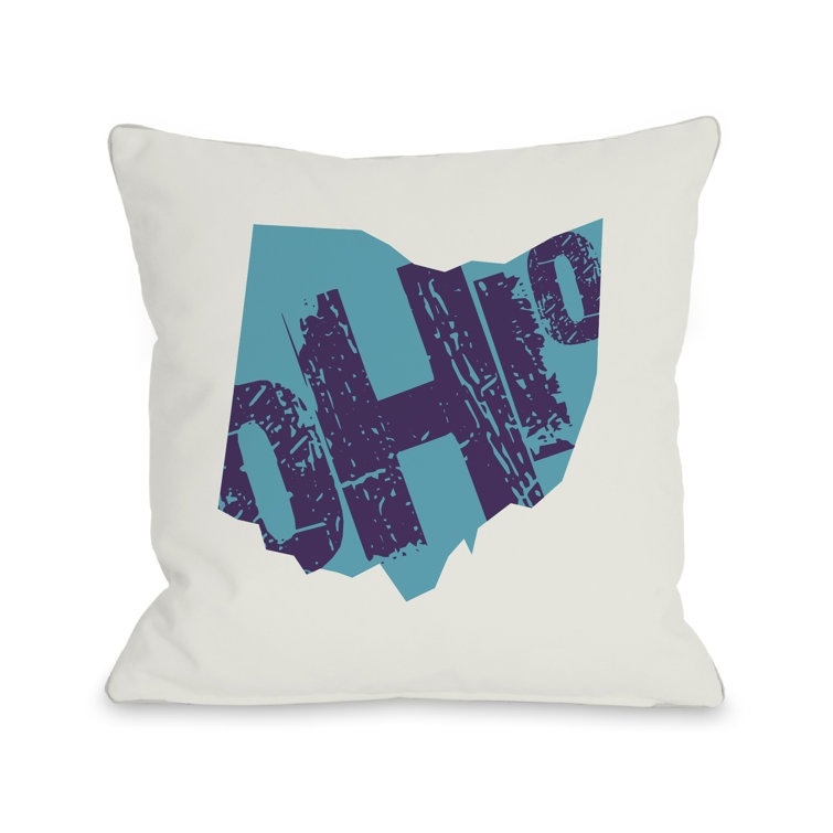 state throw pillows