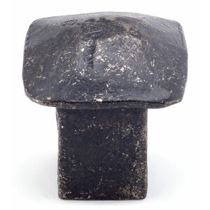 Traditional Forged Iron Square Knob