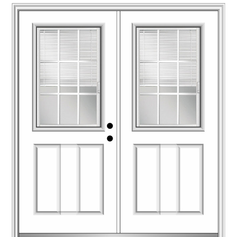 Verona Home Design 2 Panel Ready To Install Fiberglass Prehung