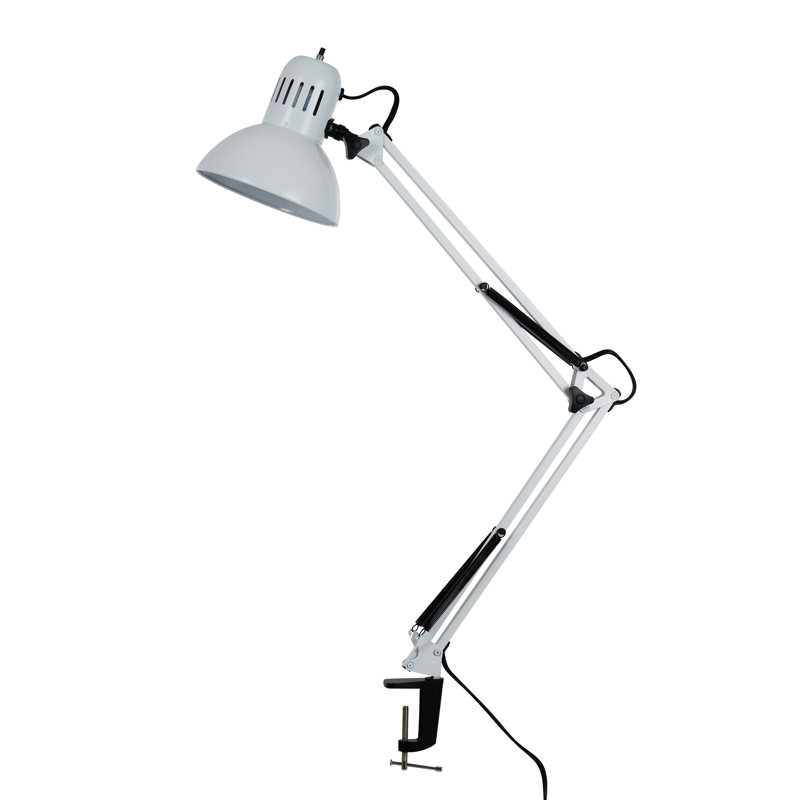 white desk lamp
